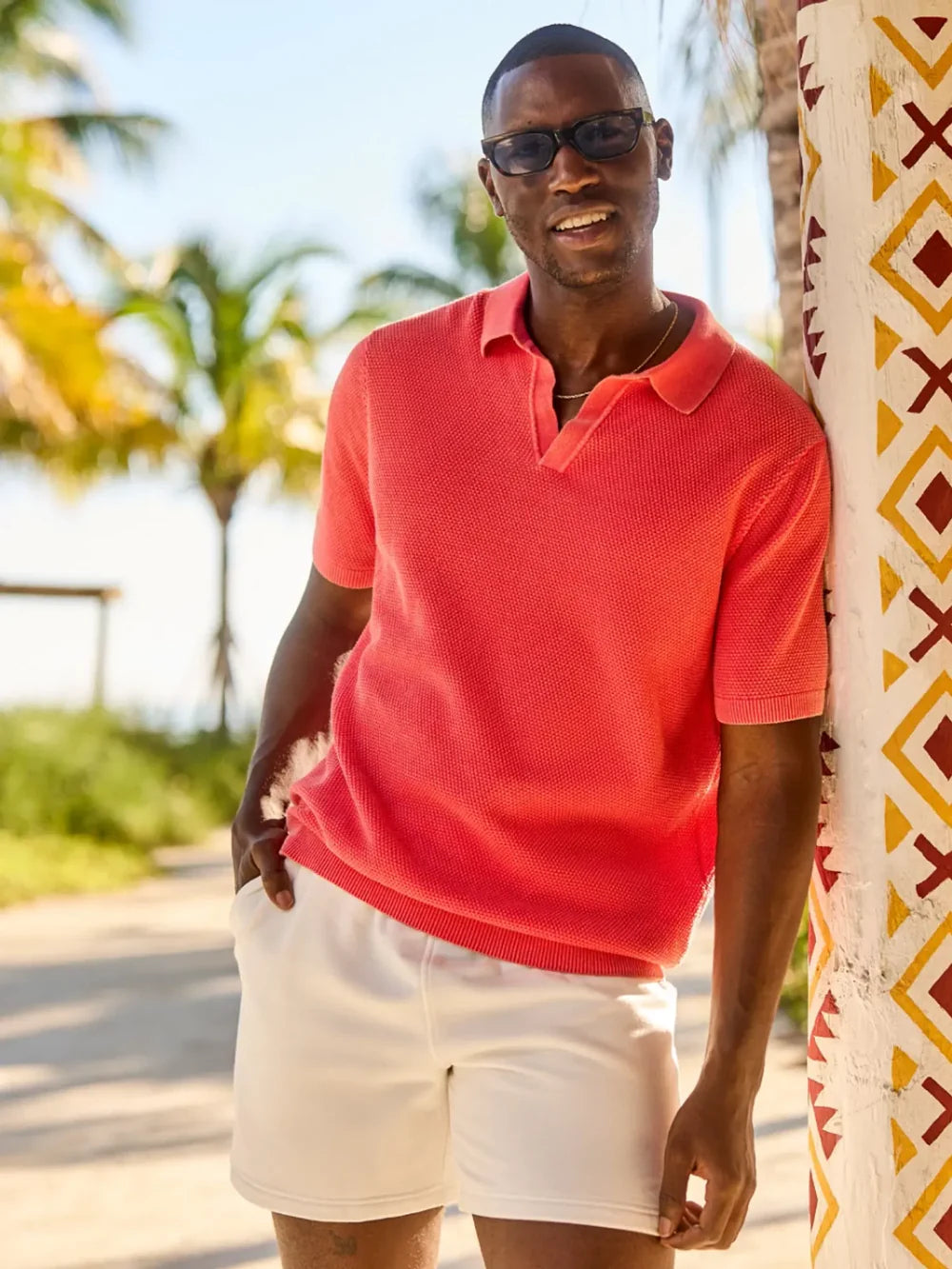 Polo en maille
